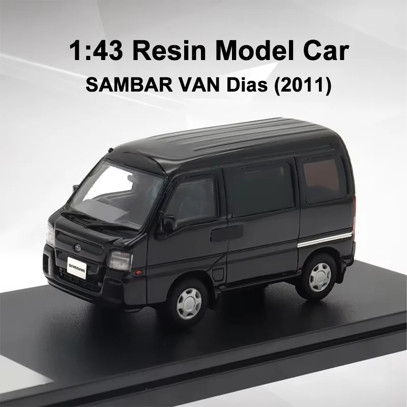 

Модель автомобиля из смолы, масштаб 1:43, SAMBAR VAN Dias (2011), транспортные средства, имитация модели автомобиля, игрушки, коллекционные украшения для мальчиков, подарки