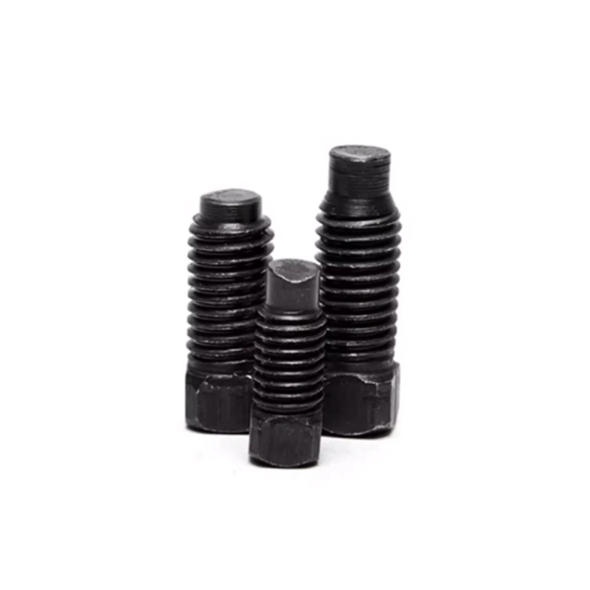 M6M8M10M20 Grade 4.8 Carbon Steel Black Tool Holder Square Head Convex End Set Screw