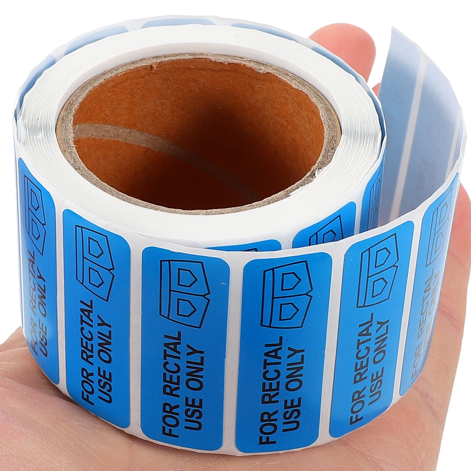 

1 Roll Rectal Use Only Stickers Funny Prank Stickers for Parties Laptop Desk Water Bottle Decor Funny Decals Novelty Stickers,