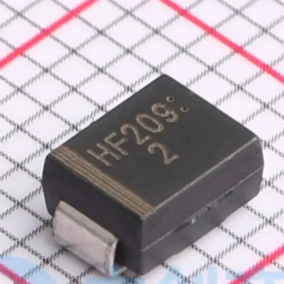 50PCS HFMB209 Marking HF209 DO-214AA SMB NEW Original Universal Diode 2A 1.2kV 1200V 1.9V 1 Standalone Rectifiers Diode HFMB209