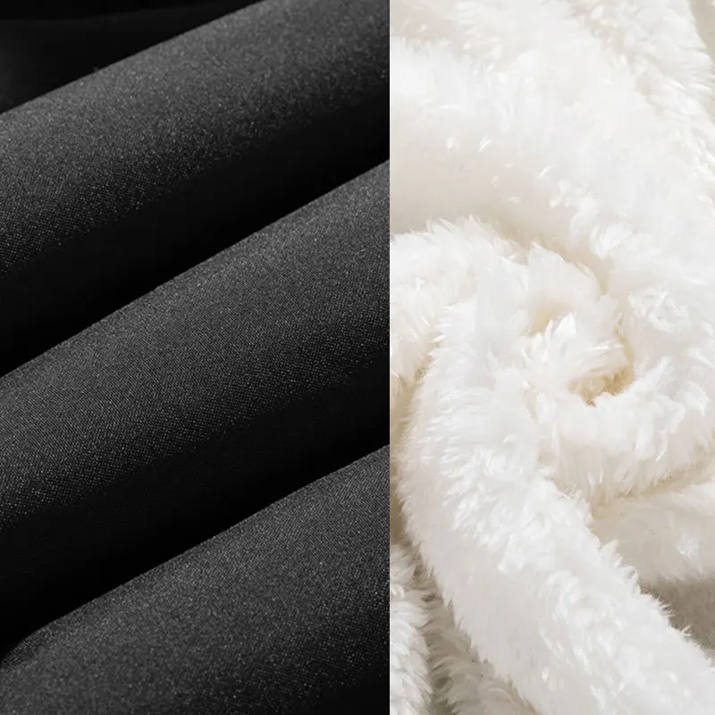 الشتاء سترة خارجية يندبروف الوقوف طوق دافئ بلون معطف في الهواء الطلق عارضة الرياضة الجري المشي لمسافات طويلة الشتاء الدافئة زوجين سترة