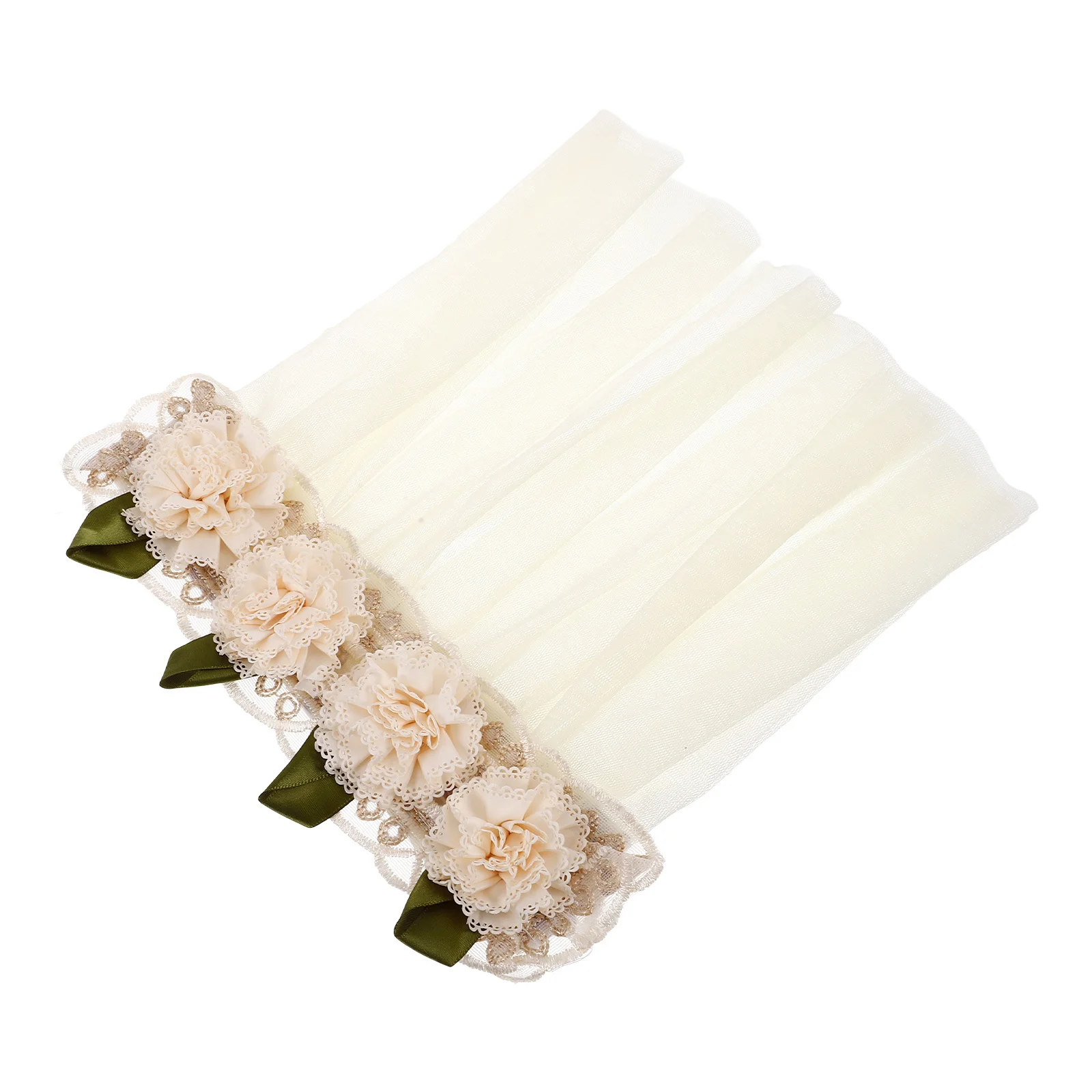 

Mini Decorative Fabric Meter Box Cover Curtain Sheer Lace Curtain for Tiny House Window Accessory Easy Install Miniature Trim