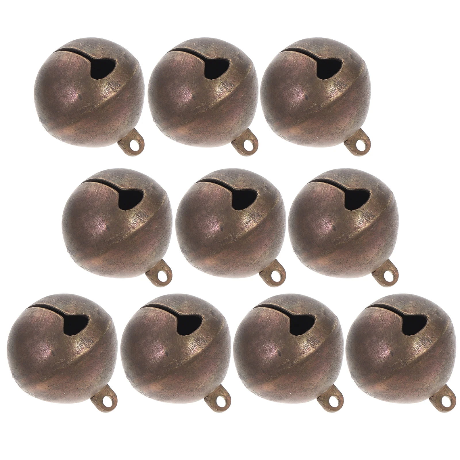 

10 Pcs Copper Bells Collar Durable Adjustable Dog Goat Craft Jingle Pet Accessories Cat Necklace Christmas Decor