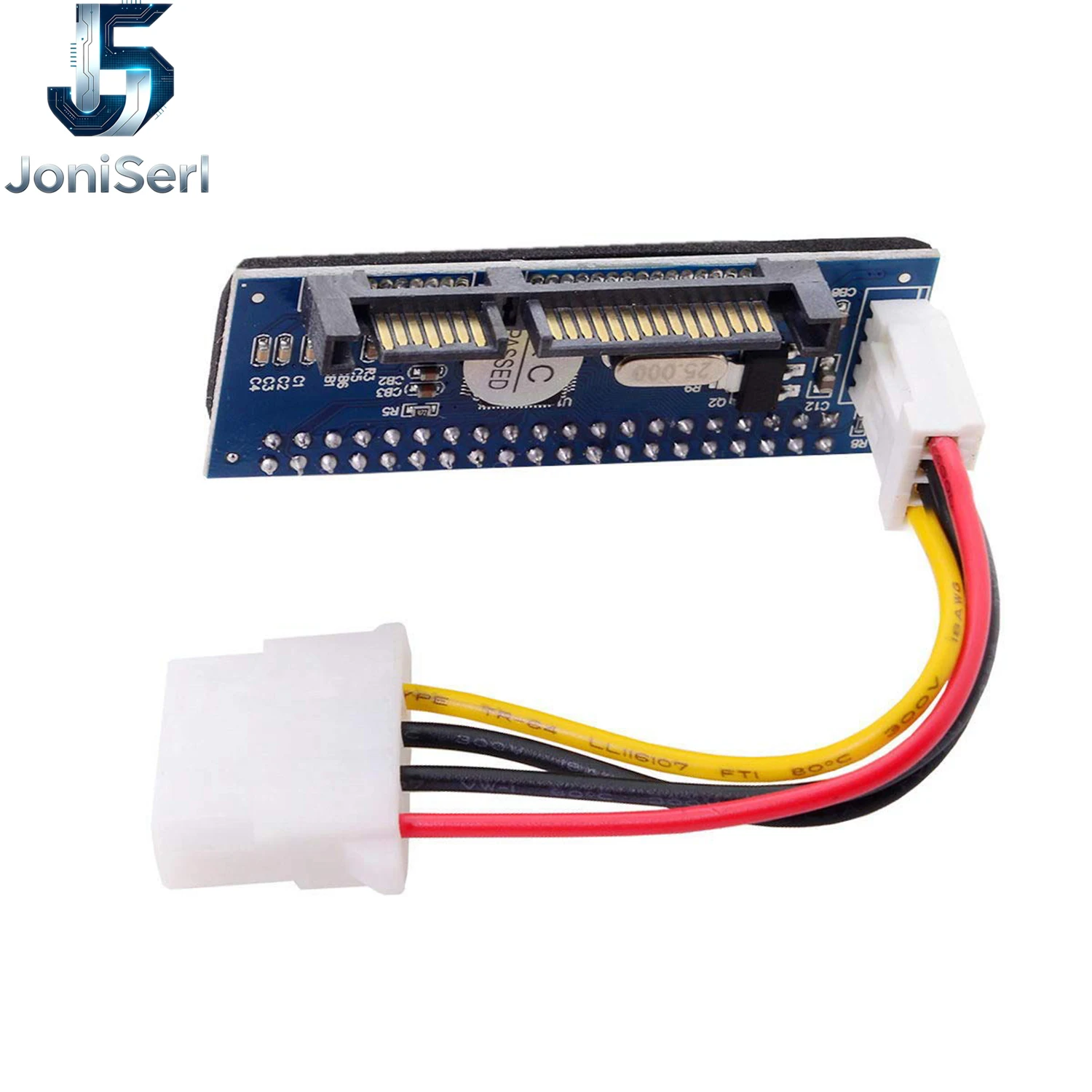 JonISerl IDE/PATA 40Pin Disk to SATA Female Converter Adapter PCBA for Desktop & 3.5