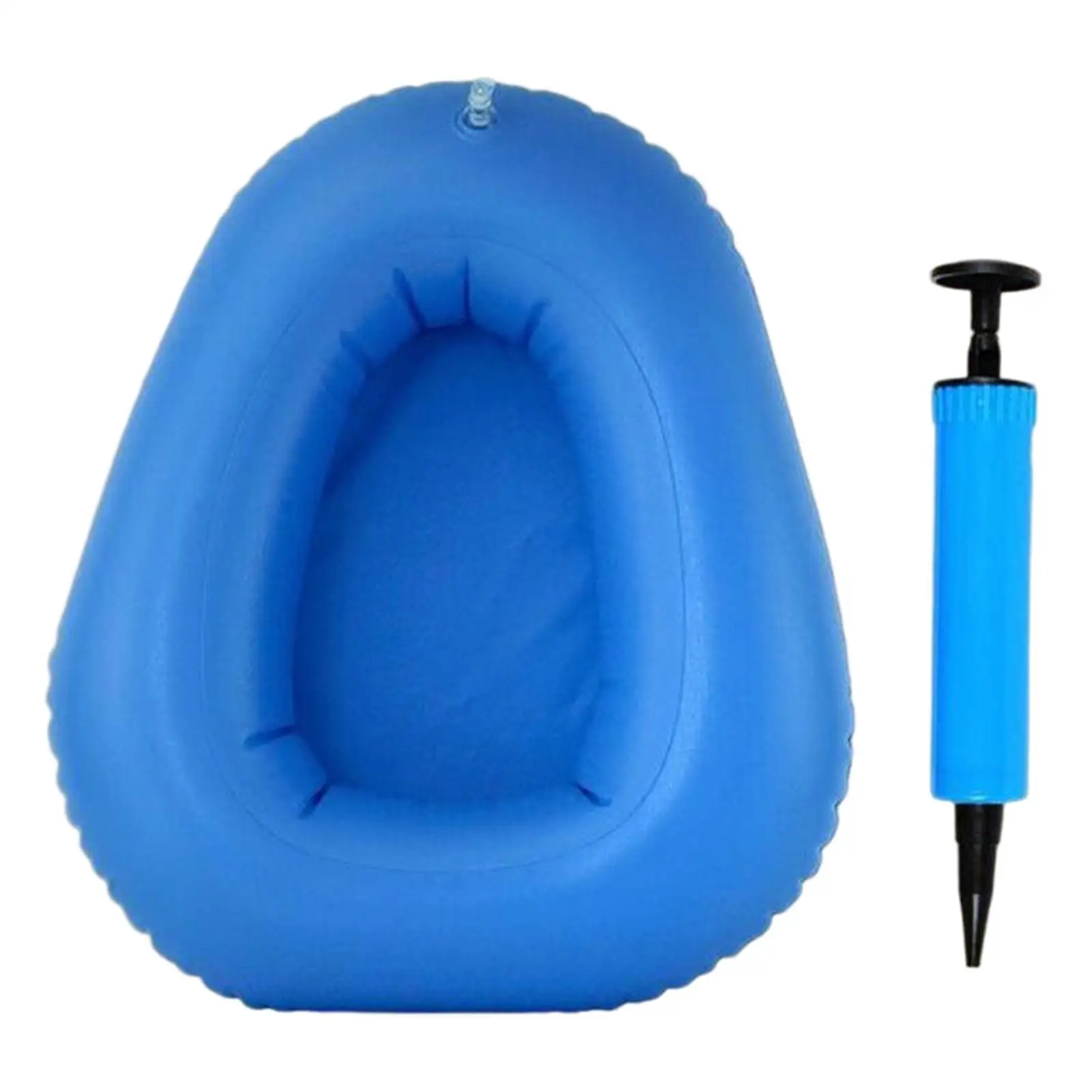 Inflatable Bedpan Adjustable Potty Urinal for Bathroom Household Elderly