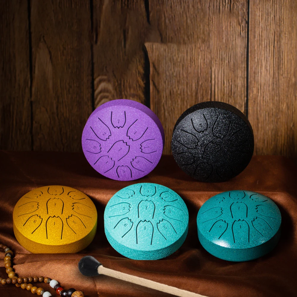 Rain Drum 4 Inch 9 Nada Waterp - Tongue Drum Steel ulasan dan harga