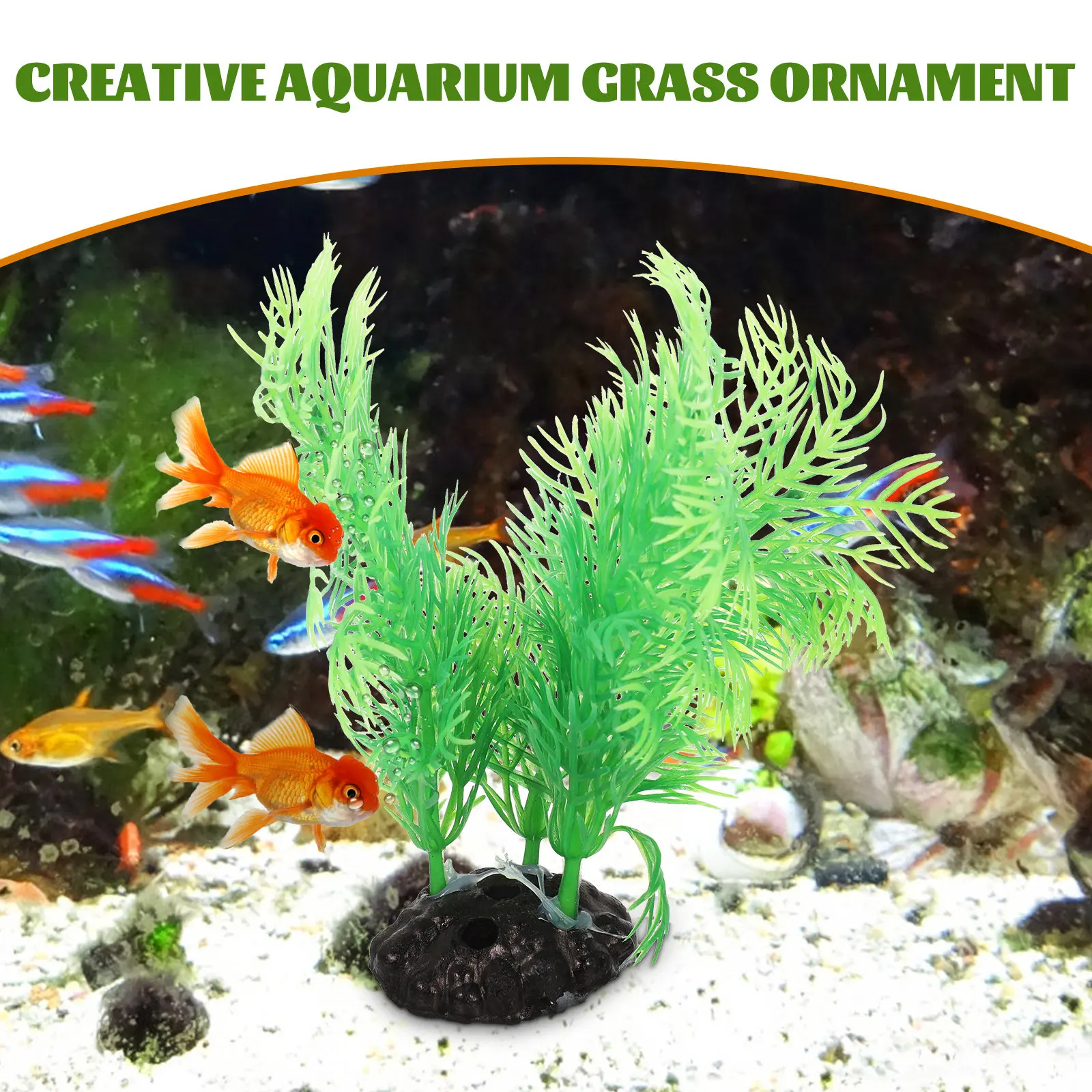 ชุดต้นไม้น้ำสำหรับตู้ปลา 5 ชิ้ - Non Planted Aquarium Fish บทวิจารณ์และราคา