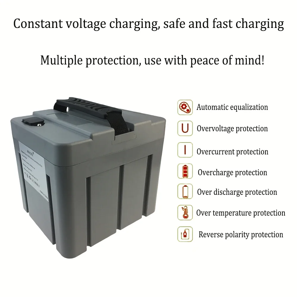 Manufacturer\'s direct sales C15 new national standard 48V/52V/60V waterproof box 18650 electric vehicle lithium battery pack