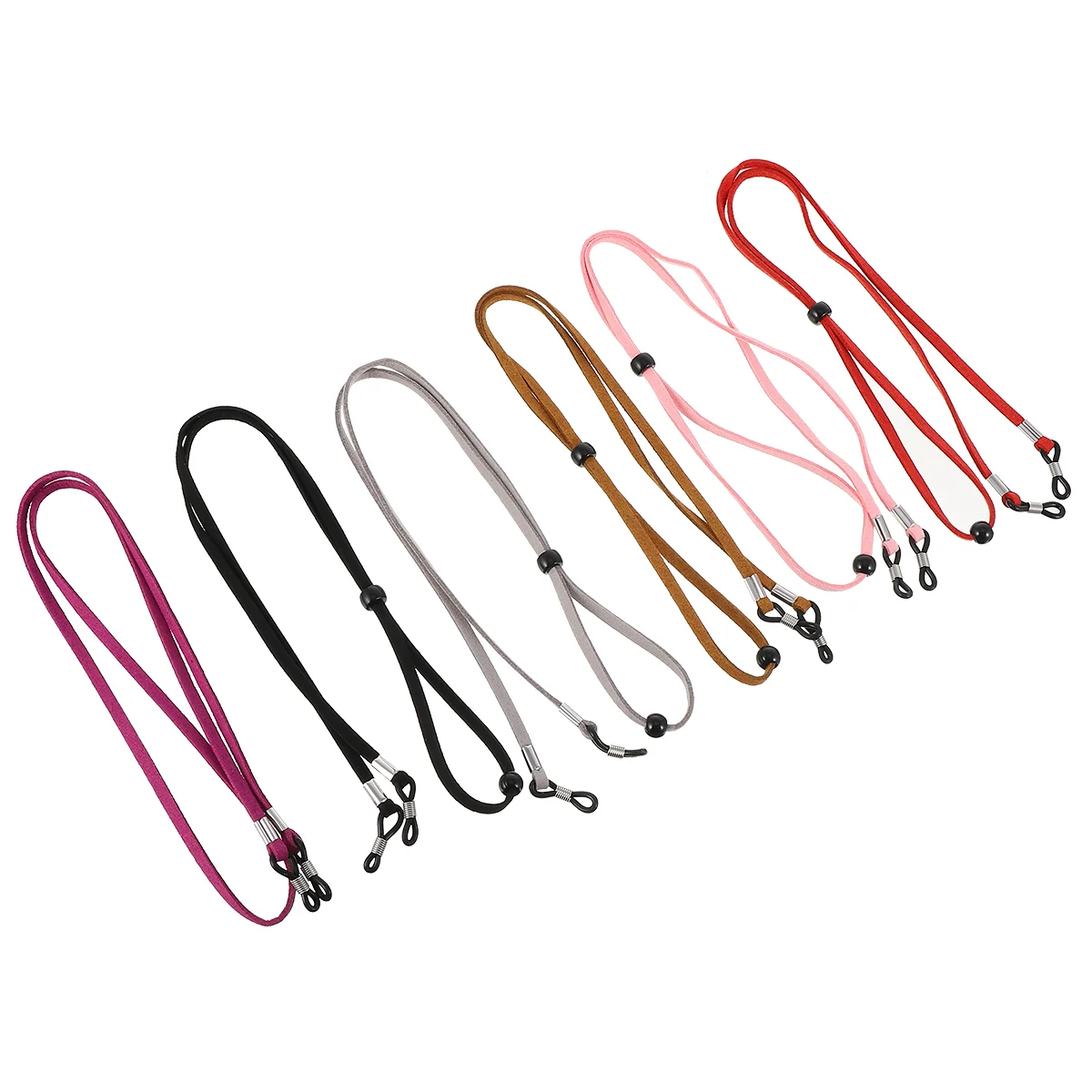 6 Pcs Adjustable Glasses Lanyard Fixed Accessories Non-slip Rope Anti-skid Chain Lanyards for Men Fabric Sports Miss