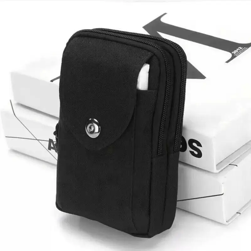 

Waist Packs Vintage Outdoor Sport Mobile Phone Bag Men Wear Belt Waist Bag Mini Chest Bag for Boy Crossbody Bag wear-resistant