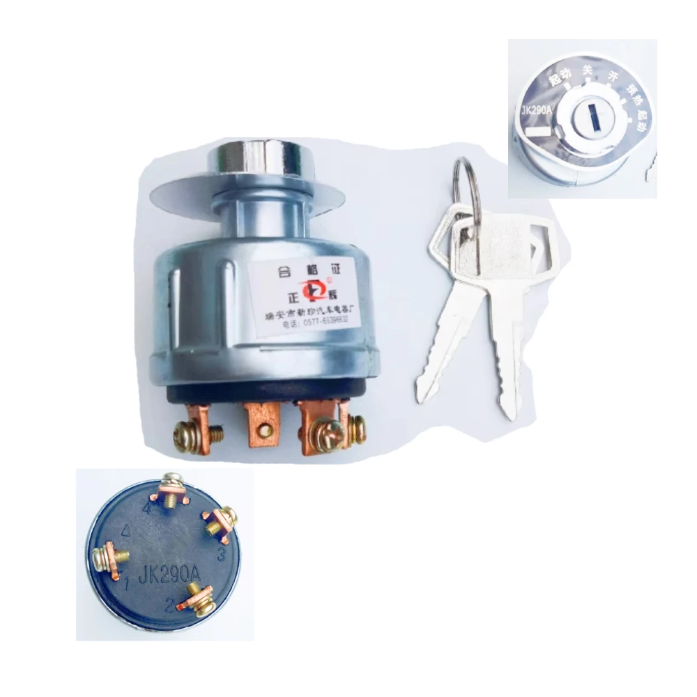 Ignition Switch JK290A for Jinma Tractor JM184, JM254
