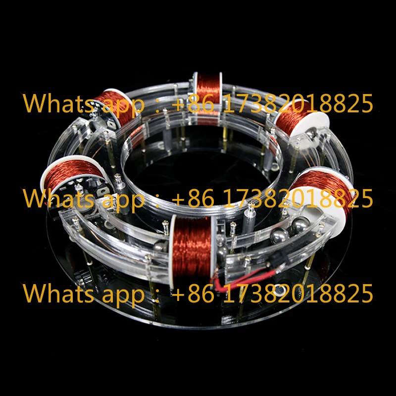 DC12V 8W ring accelerator cyclotron high-tech toy physical model diy kit kids gift toys
