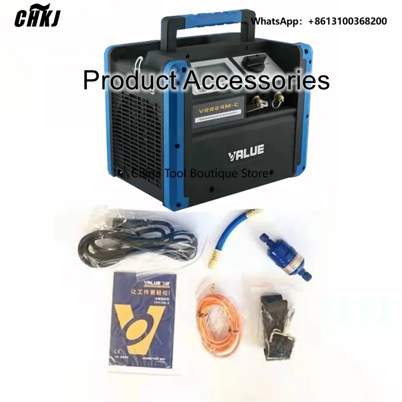 VRR24M-C intelligent digital display oil- fluorine collector auto air conditioning unit fluorine extractor