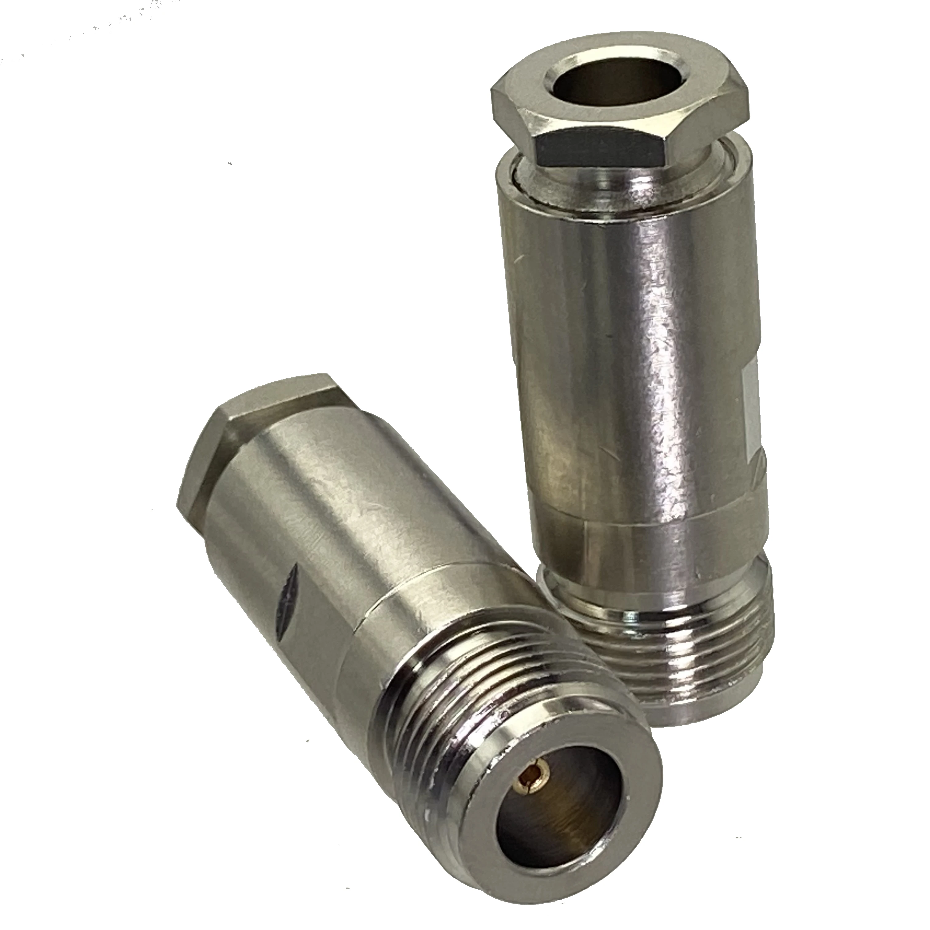 

1pcs Connector N female jack clamp RG5 RG6 LMR300 RG304 cable Wire Terminals Straight