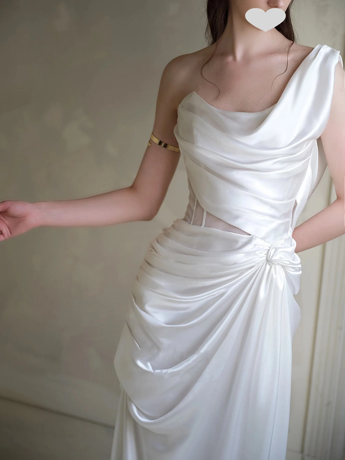 Suknia wieczorowa na specjalną okazję, z temperamentem na zamówienie, pełna aura, na poziomie bogini, idealna na bankiety i dla socjety.