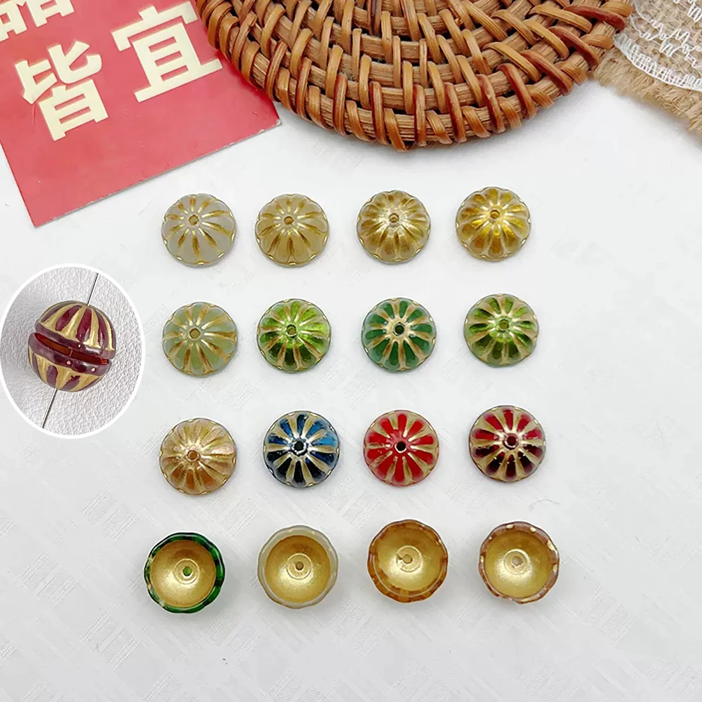 

Cordial Design 100Pcs 12*12MM Bohemian Crystal Beads/Hand Made/DIY Czech Glass/ewelry Findings & Components/Flower Bead #18876