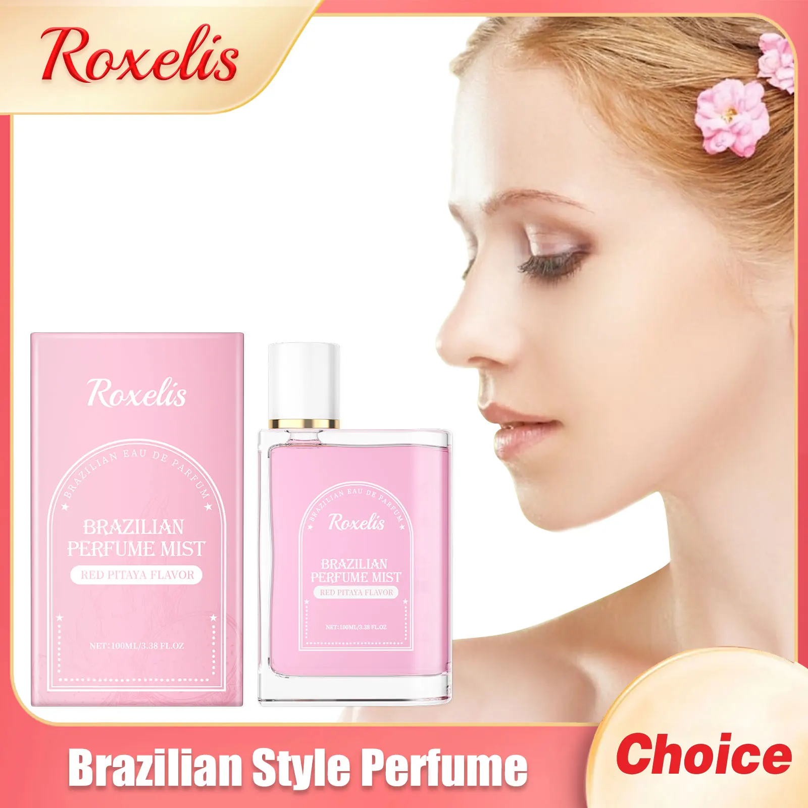 

Brazilian Style Perfume Lasting Fragrance Fresh Desert Flower Sexy Pheromone Attracts Men Valentine's Day for Women Perfume Gift