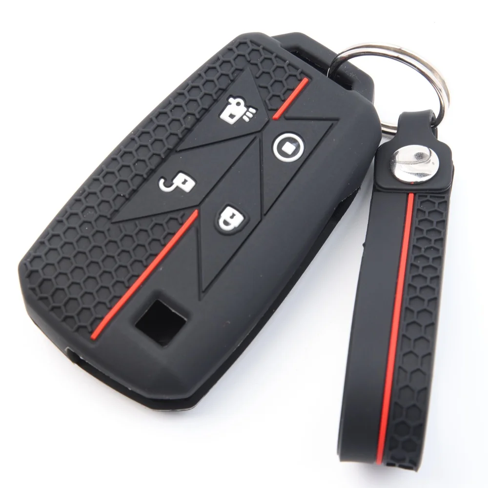 4 Buttons High Quality Silicone Pickup Truck Car Key Case Caps Key Cover For Renault Euro 6 Series T C K Gama Shell Bag Keyring view 3