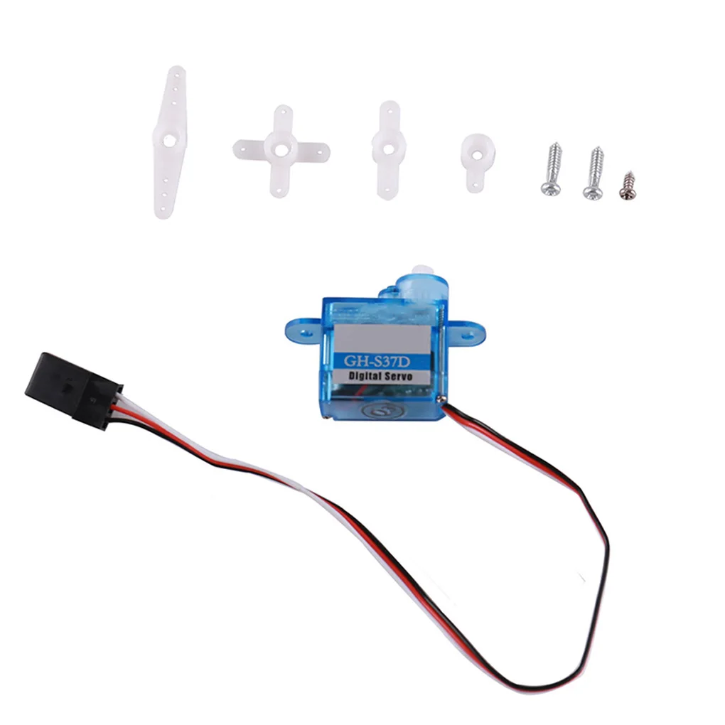 

Micro 3.7g Servo Aeromodelling Aircraft Direction Plane Helicopter Mini Boat Steering Gear Fixed Wing Tool DIY