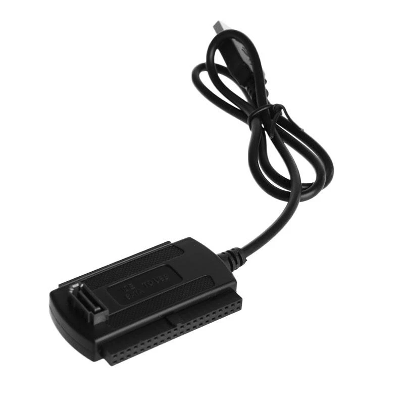 USB 2.0 zu IDE Sata Konverter Adapter mit Kabel für 2,5 3,5 Festplatte Festplatte HDD Plug & für Play Kein Treiber erforderlich – Detail 7