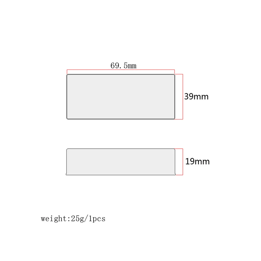 

1Pcs Copper Pickup Cover Humbucker for Electric Guitar 2 Holes Solid Durable Anti-Rust Gb303p Black Pickup Cover