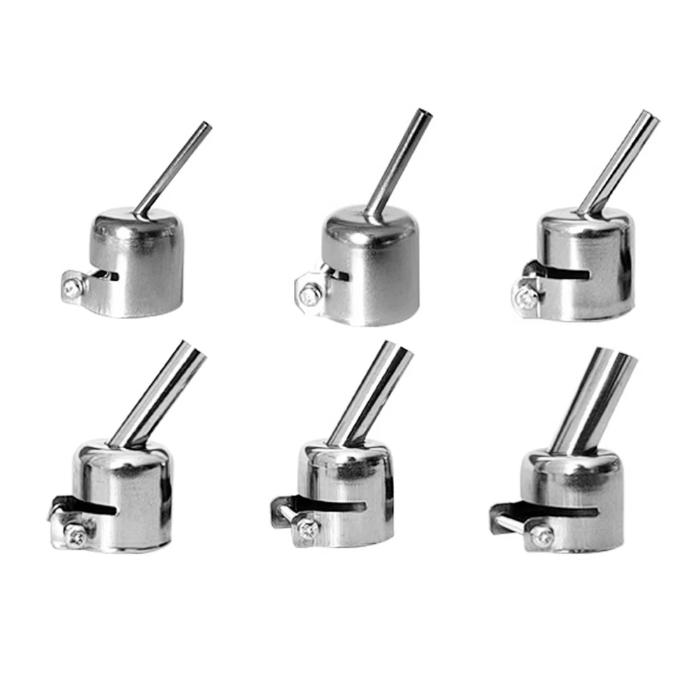 4 pz BGA 850 serie universale pistola ad aria calda ugello estensione gomito stazione dissaldante con ugello BGA universale 3mm 5mm 6mm 8mm