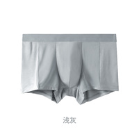 5PCS Men's summer - style thin underwear. These are boxer shorts with an ice - silk - like feel, seamless, antibacterial, comfor