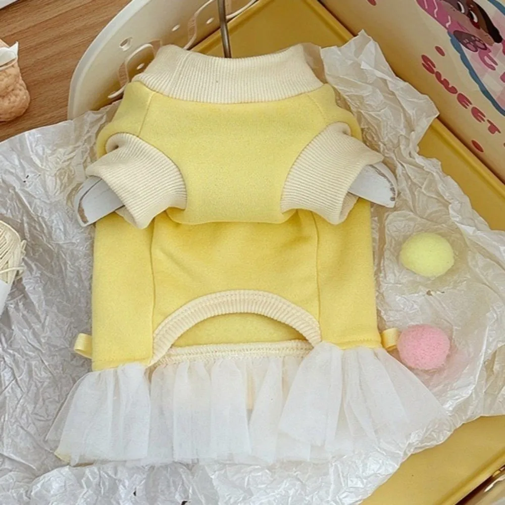 الحيوانات الأليفة هوديي الدوبامين الكلب البلوز هوديي الكرتون طباعة الدافئة سميكة الحيوانات الأليفة جرو تنورة تنفس لينة الكلب الملابس هدية الملابس