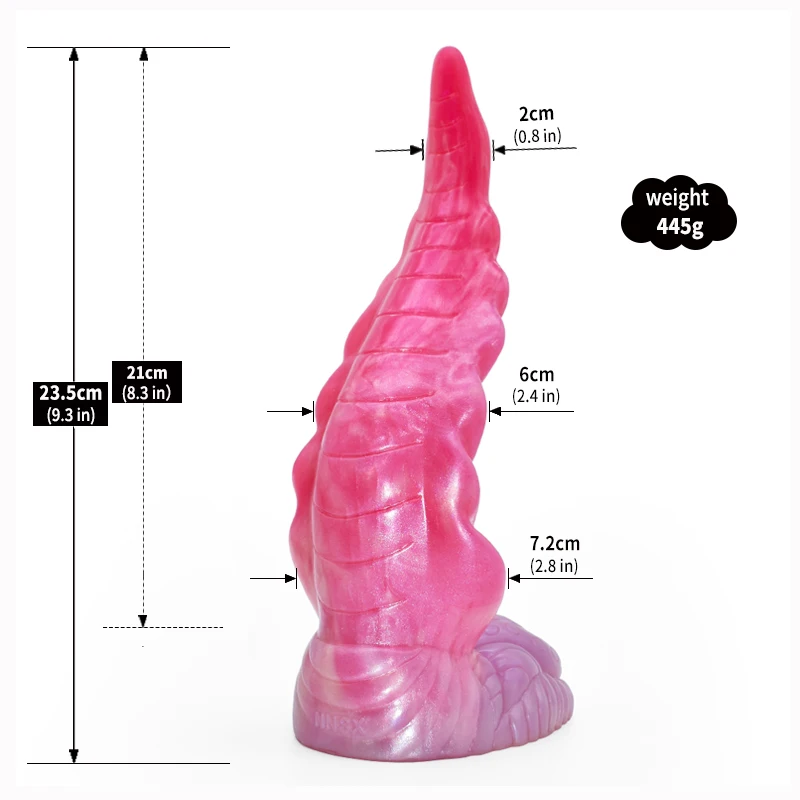 SXXY Peach Witch Color Fantasy Dildo With Sucker Animal Penis Anal Plug Sex Toy For Couples G-spot Stimulate Masturbation Shop