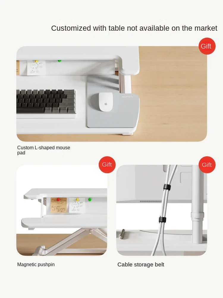 Lifting table Standing lifting table Laptop desktop office bracket D450 D460