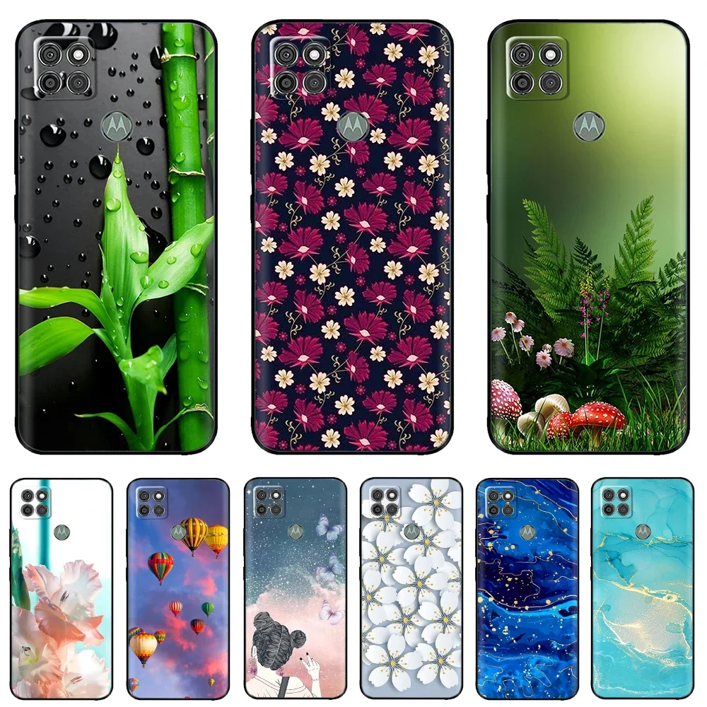 For Motorola Moto G9 Power Case Silicone Back Cover For Moto G9 Play Plus MotoG9 Power XT2091-3 Fashion TPU Phone Cases Fundas