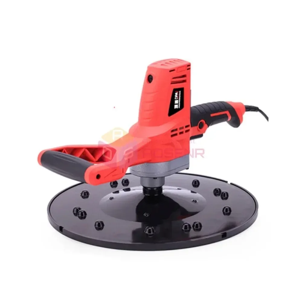 1500W Trowel Masons Plastering Bucket 220V Trowel Tool 6 Speed Electric Concrete Cement Mortar Tools for Wall Smoothing