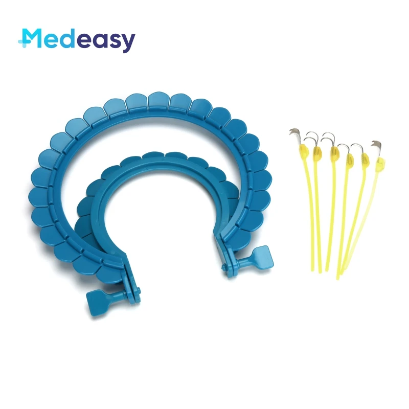 Disposable Surgical Retractor Ring, Self-retaining Lone Star Retractor With 8 Hooks