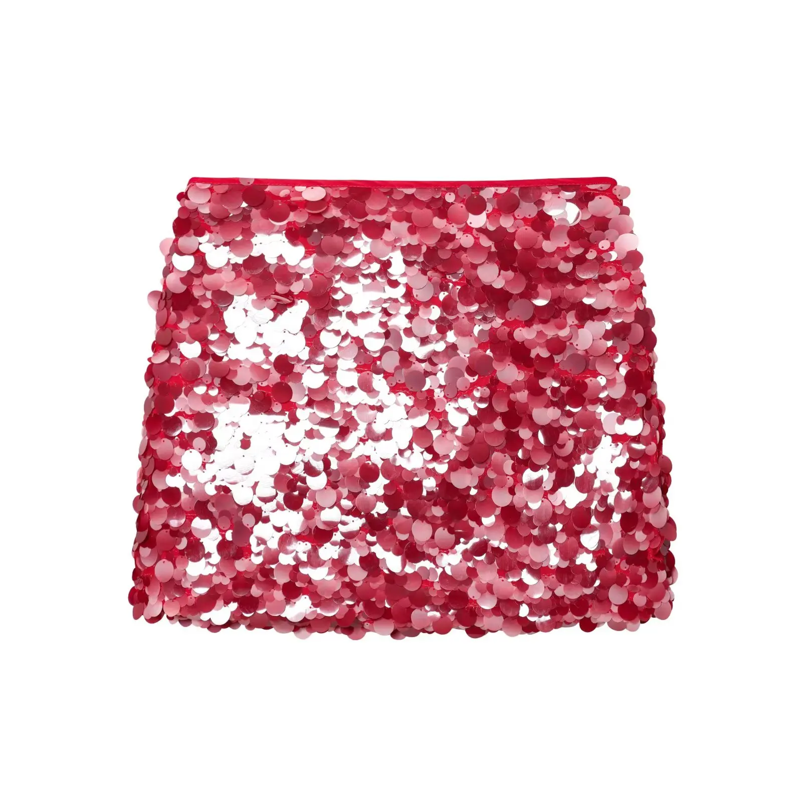 2025 Summer Women Sexy Sequin Mini Skirt Fashion A-line Slim Hip Package Female Short Skirt Party Street Club Shining Lady Skirt