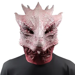Game Mask Cosplay Animal Dragon Warrior Character Latex Helmet Halloween Carnival Party Costume Props