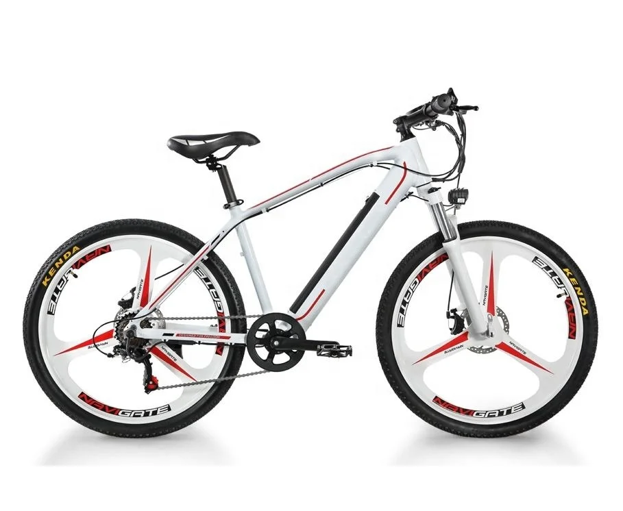 350W Mag Wheel Electric Bicycle 26 Inch MTB 48V Hidden Lithium Battery LCD 48V Hidden Battery Electric Bike Mountain Ebike