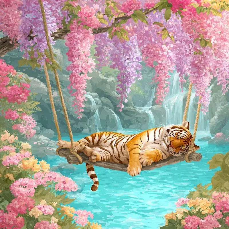 

RUOPOTY Leopard Diamond Painting Kit Home Decor Rhinestone Art Crafts Animal Full Round/Square Paint With Diamonds Unique Gift D