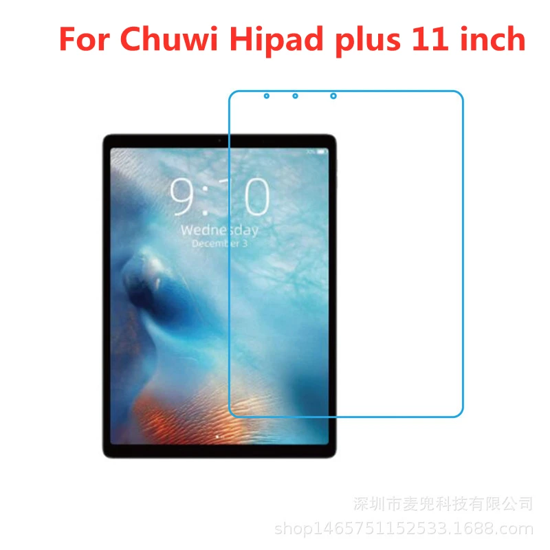 Premium กระจกนิรภัยฟิล์มหน้าจอสำหรับ Chuwi Hipad Plus 11นิ้วแท็บเล็ตแก้วป้องกันฟิล์ม