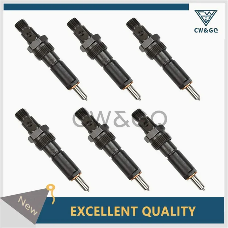 

6pcs Performance Injector 12 Valve For 300 Marine 5.9L Dodge 0432133864