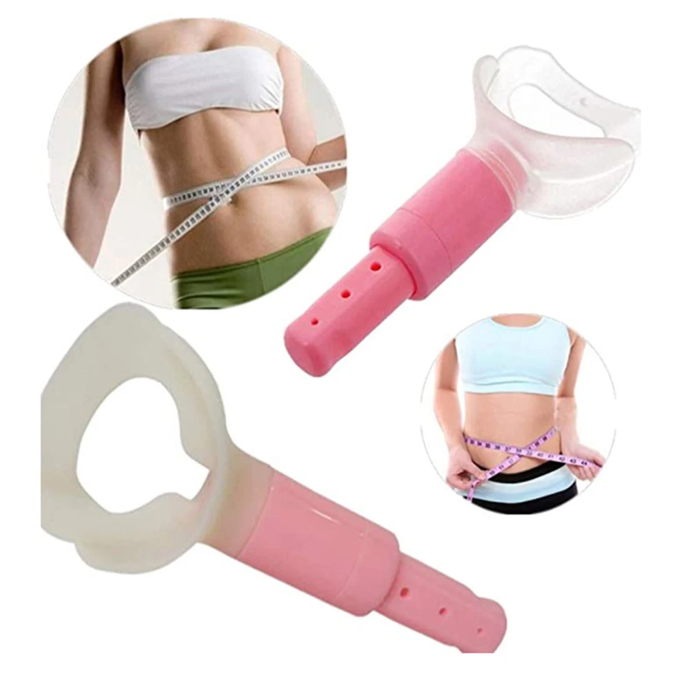 Dispositivo de entrenamiento de respiración para pérdida de peso, respirador Abdominal de tres pulpos, entrenador de respiración Abdominal, herramienta de Estiramiento facial adelgazante, 2 uds.