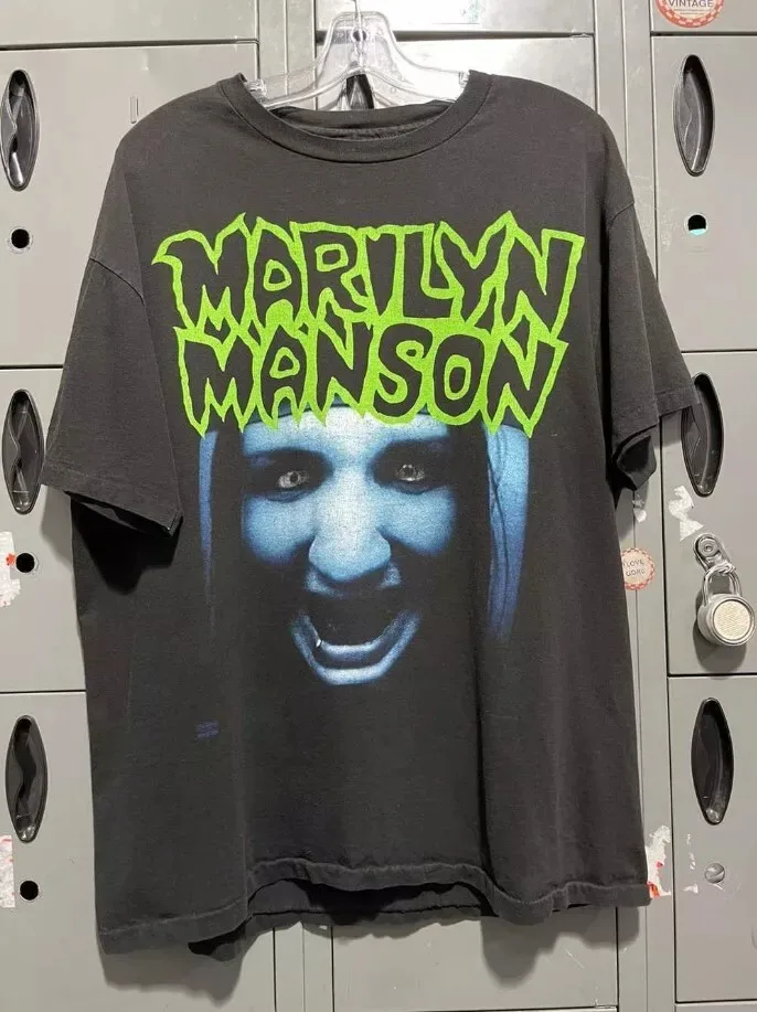 Marilyn Manson Vtg 1994 Marlyn Manson футболка в стиле унисекс, это ваш мир