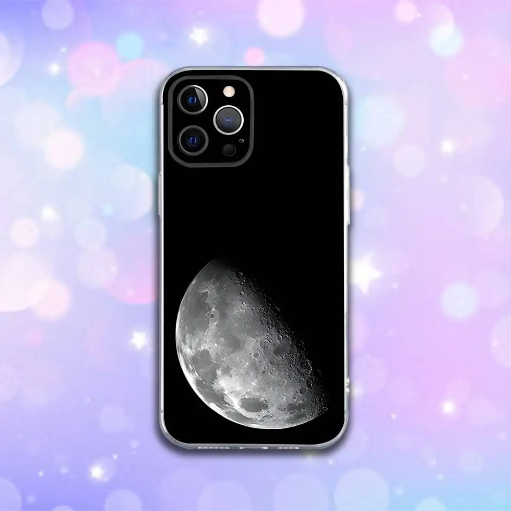 حافظة هاتف مون جالاكسي يونيفرس لهاتف آيفون 17,16,15,14,13,12,11 Pro,Max,Plus,X,XS,XR,SE4,E غطاء ناعم شفاف صغير #3