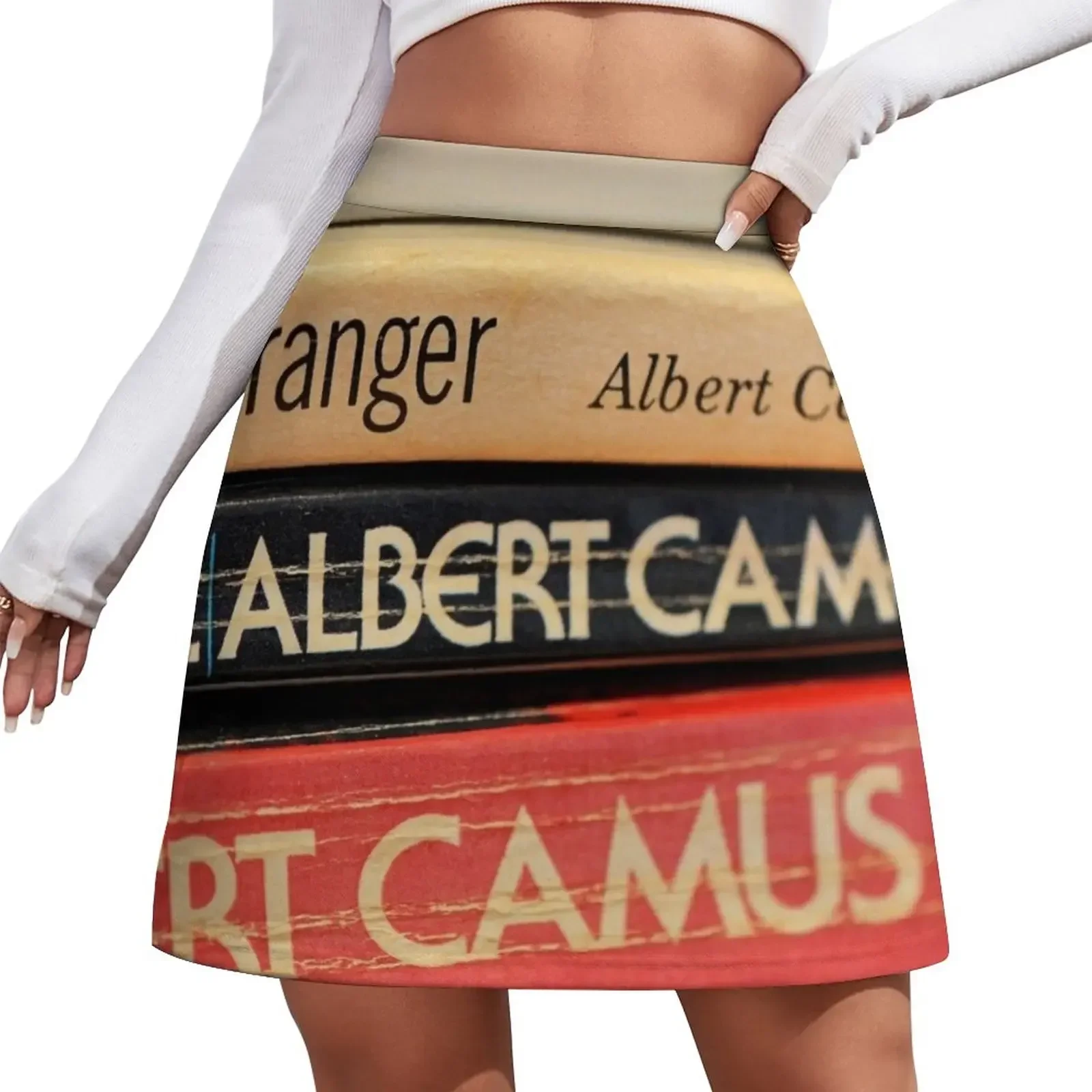 

The Pages of Camus Mini Skirt korean style clothes women 2026 rave outfits for women Women's dress