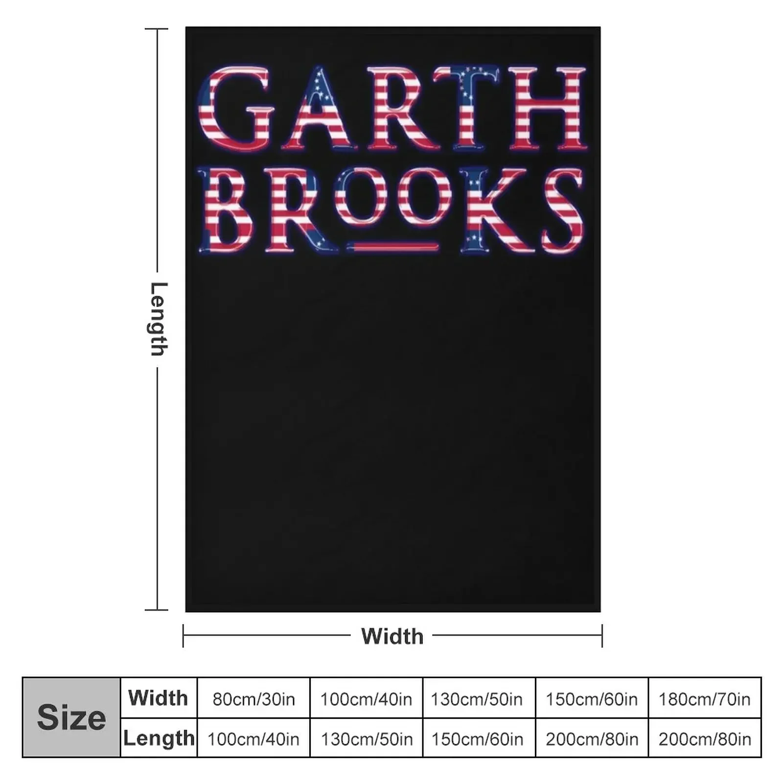 New Garth Brooks Garth Brooks Throw Blanket Tourist Summer Beddings Bed covers Beach Blankets