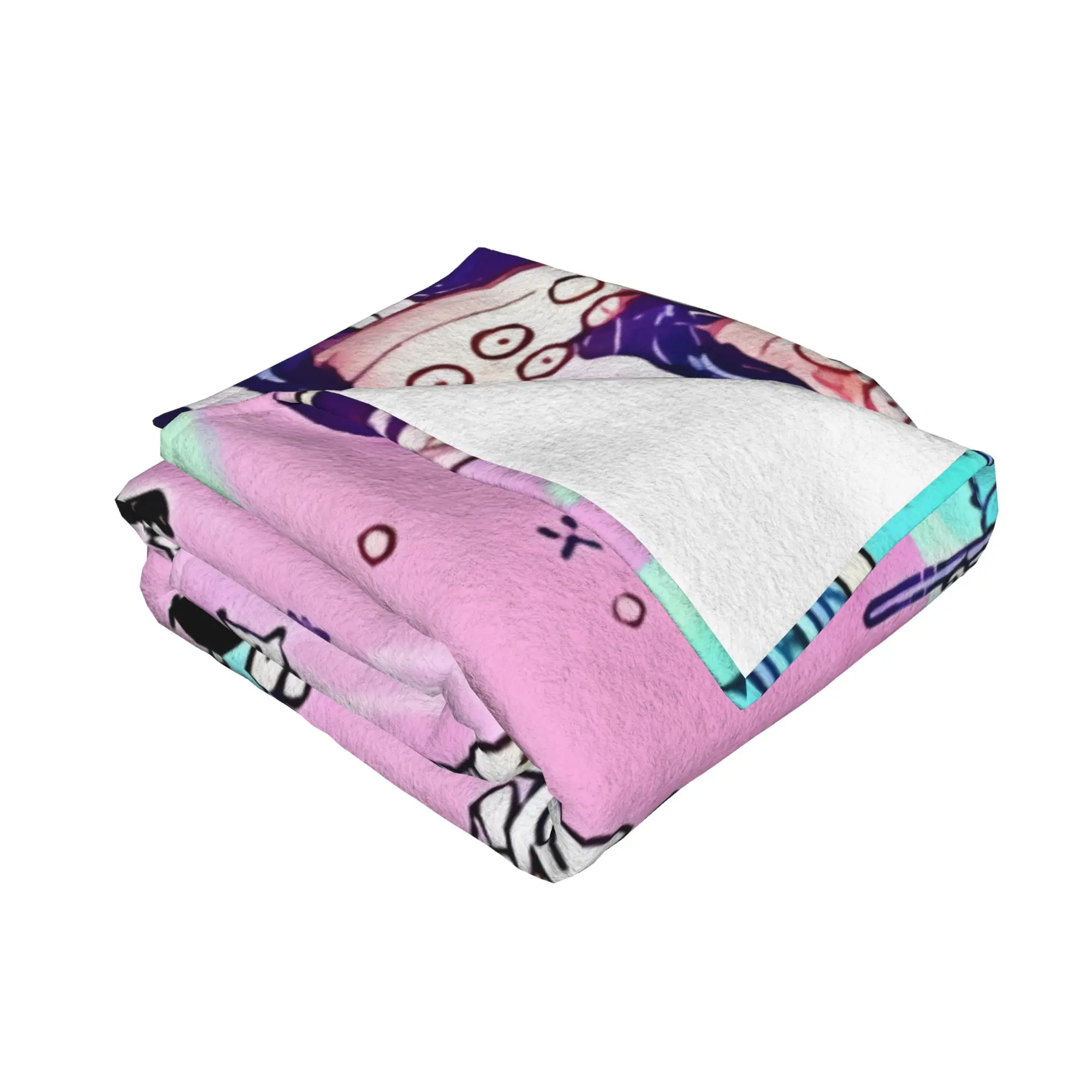 1PC home Cute Room Decor Classic Blanket Throw Blanket Omori Novelty Warm Blanket All Season