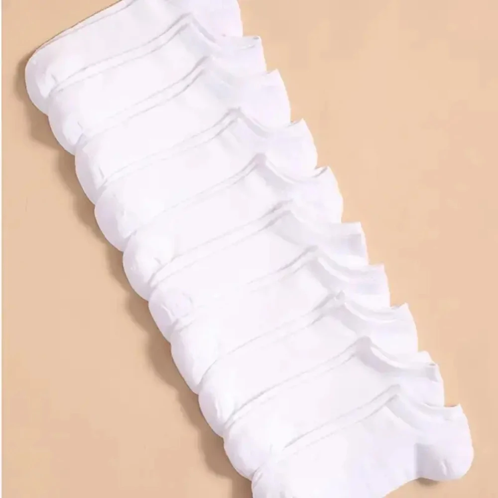 10/20 Pairs للجنسين عادية عادي اللون قارب الجوارب رقيقة تنفس مريح المضادة للرائحة امتصاص العرق المنخفضة قطع الرجال النساء الكاحل الجوارب