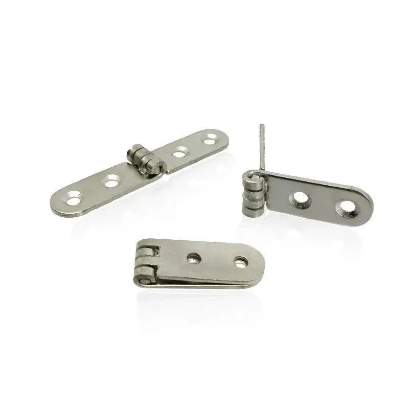 16-Piece Set of Cabinet Door Folding Hinges (with Screws), 180-Degree Foldable Hinge Brackets, Strong and Durable Load-Bearing Support, Suitable for Shoe Cabinets, Drawers, and Sewing Machine Cabinets    Suitable for Workbenches/Furniture/Garages/Kitchens, Universal Space-Saving, Easy to Install with Screws, Suitable for Multiple Households, Strong Load-Bearing, Stable and Durable.