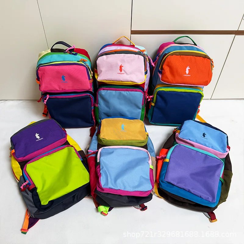 2025 جديد اللاما للرجال والنساء حقيبة ظهر عادية تسلق الجبال الرياضة في الهواء الطلق حقيبة سفر روبوت مقاوم للماء #1