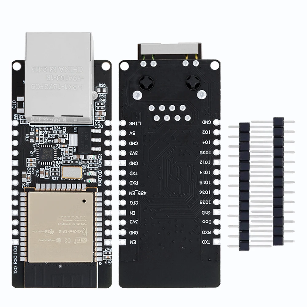 WT32-ETH01 Wbudowany port szeregowy Sieć Ethernet Kompatybilna z Bluetooth WIFI Combo Gateway MCU ESP32 Płytka modułu bezprzewodowego — 2