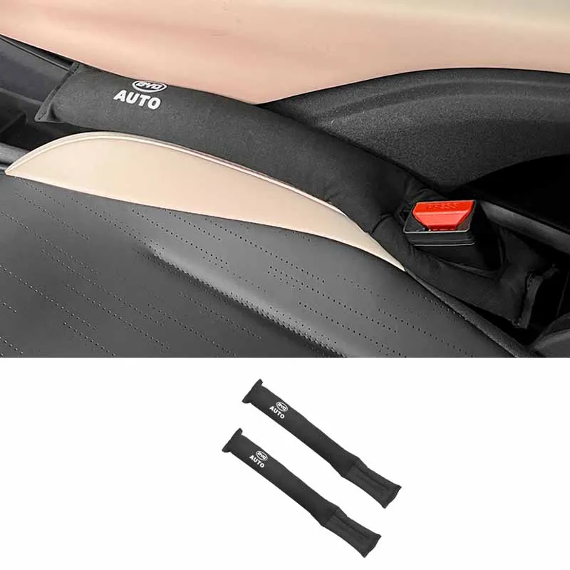 For BYD Seagull 2023-2024 Car Seat Gap Filler Soft Car Styling Padding Leak Pads Plug Spacer Universal Car Accessories